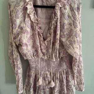 Hemant and Nandita Purple Dress